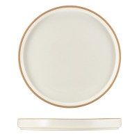 Kava White Stoneware Presentation Plate